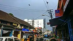 Busy Main road in Chamakada