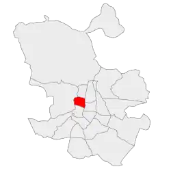 Location of Chamberí