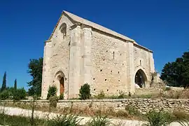 The Chapel of Saint-Étienne in Saint-Hilaire-d'Ozilhan