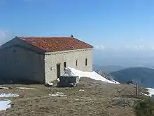 Chapelle de Saint-Sabin above the village of Véranne