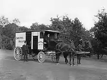 Wagon for Christie's Biscuits in Montreal, 1904.