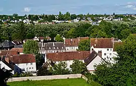 Cityscape from Chartres Cathedral