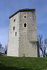 The tower of the Château Moncade