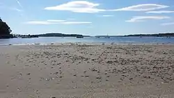 Chandler's Cove beach, looking southwest