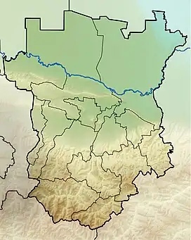 Diklosmta is located in Chechnya