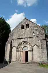 The church of the Nativity of the Virgin, in Cheissoux