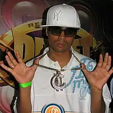 Corleone during the presentation of the compilation El Draft 2005 (2005)