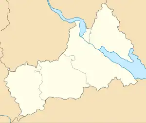 Drabiv is located in Cherkasy Oblast