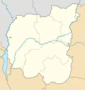 Borzna is located in Chernihiv Oblast