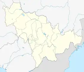 Dashitou is located in Jilin