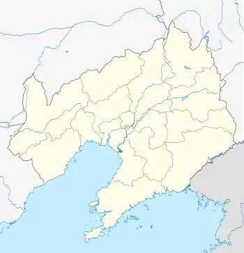 Harqin is located in Liaoning