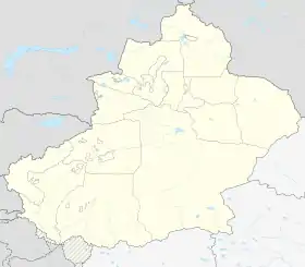 Barin uprising is located in Xinjiang