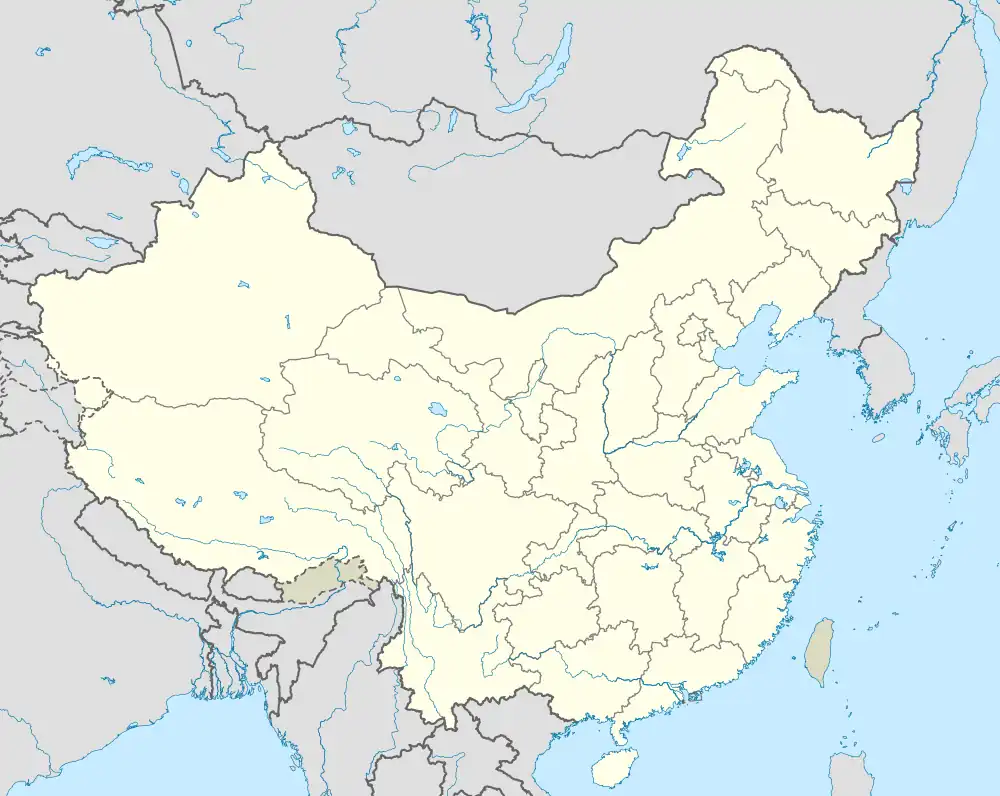 Luhuo is located in China