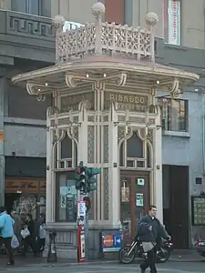 Kiosk in Palermo by Ernesto Basile