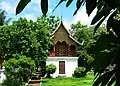 Former Ho Trai (Temple Library), a new one is now in the lotus pond