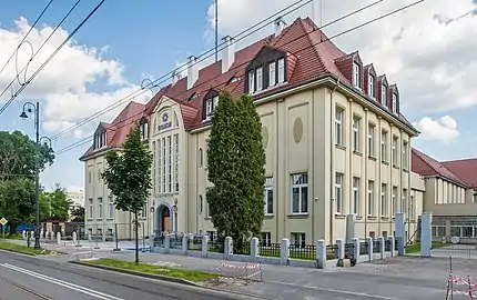 View from the street after renovation