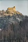 Castle seen from distance