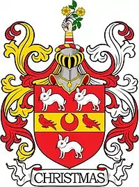 Christmas family crest