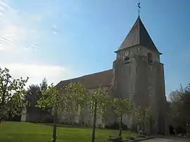 The church in Sancy