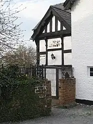 Porch to “Lobby entrance