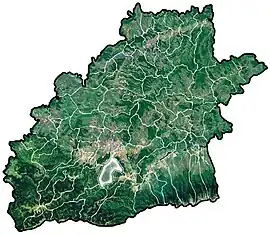 Location in Sibiu County