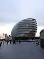 Concourse outside City Hall, London.