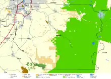 Map of Clackamas County