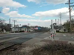 Clarendon Hills Station in 2004