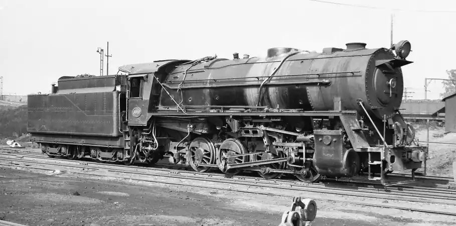 NBL-built no. 3819 at Germiston Loco, 26 June 1963