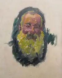 Claude Monet:Self-portrait, 1917