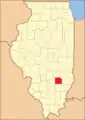 Clay County was reduced to its current size in 1841 by the creation of Richland County.