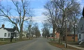 Facing north along State Street