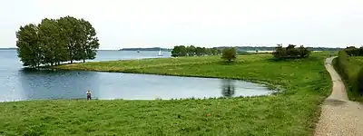 View of the north shore of Rutland Water from Hambleton Peninsula