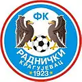 Radnički's 3rd crest