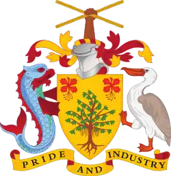 Coat of arms of Barbados