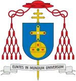 Protase Rugambwa's coat of arms