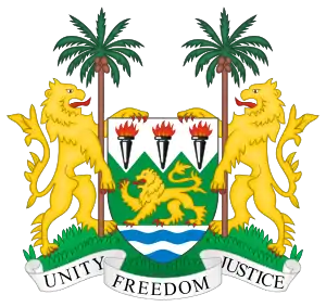 Coat of arms of Sierra Leone