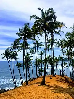 Coconut Tree Hill is a lateritic headland in Southern Sri Lanka