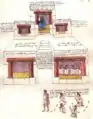 Folio 69 rectoMoctezuma II's palace