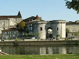 The Saint-Jacques gate in Cognac