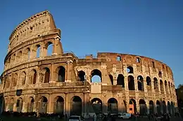 The Colosseum in Rome