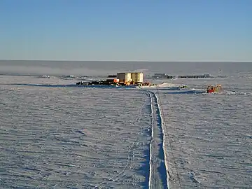 Concordia Research Station at Dome Circe, Charlie or Concordia.