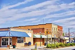 Businesses along 1st Avenue (NC 16)