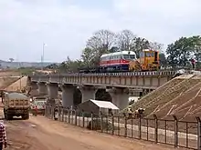 Construction of Ngong Road SGR bridge