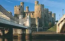 Conwy Castle - bridge view 2007