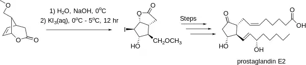 Iodolactonization