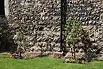 Herringbone stonework at Corringham, Essex parish church