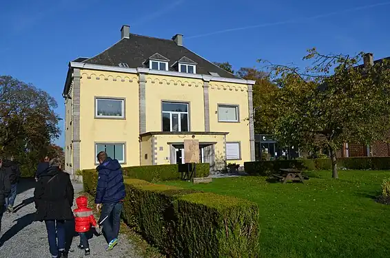 Château de Parentville in Couillet, where the treaty was signed.