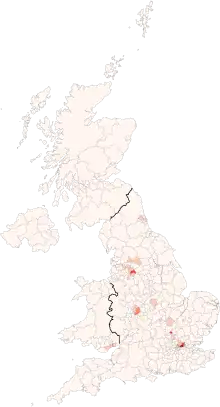 Asian/Asian British: Bangladeshi (0.71%)