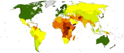 2020 Legatum Prosperity Index.